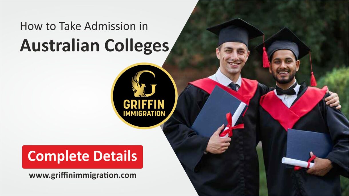 How to take admission in Australian colleges